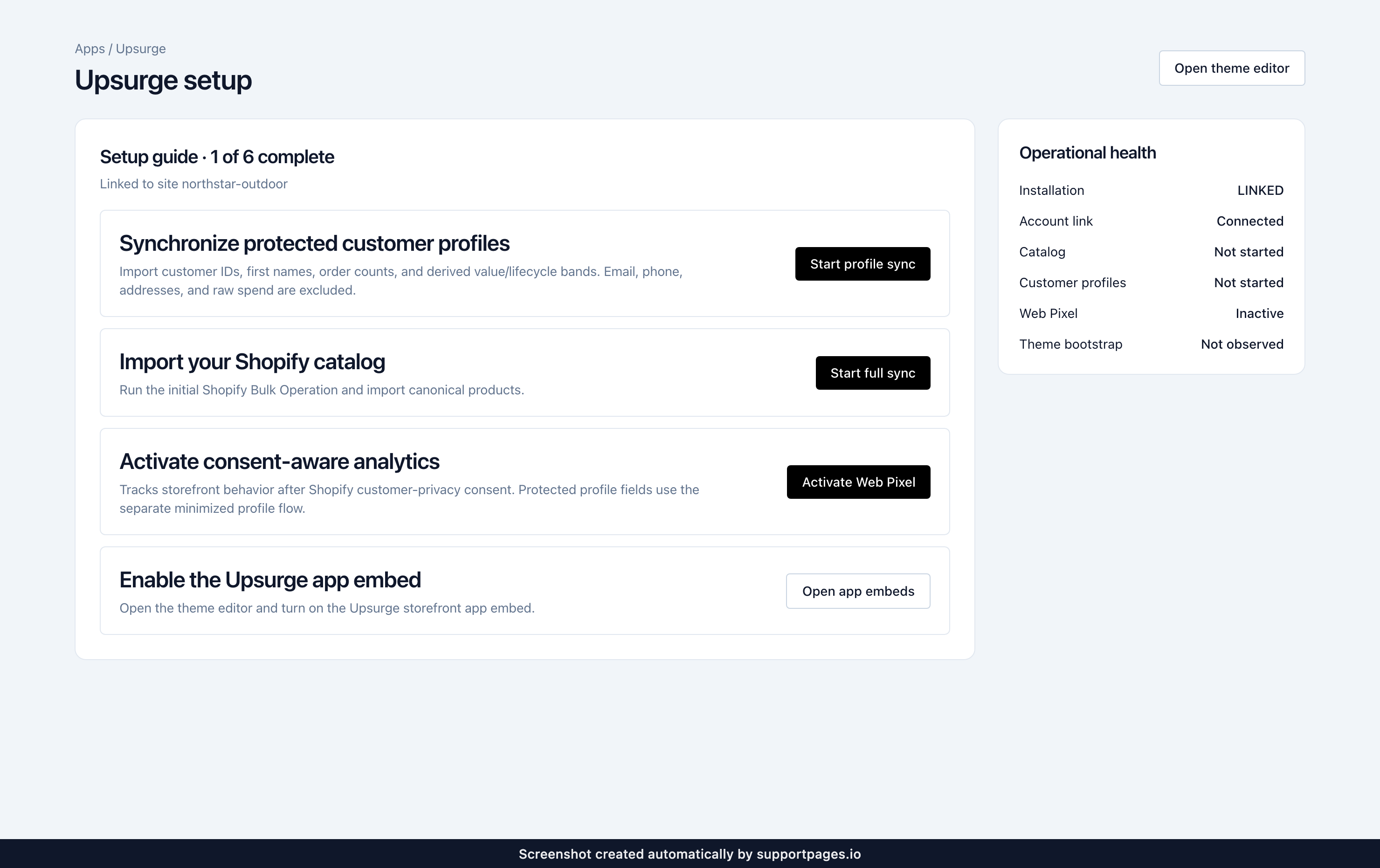 Sync your store data